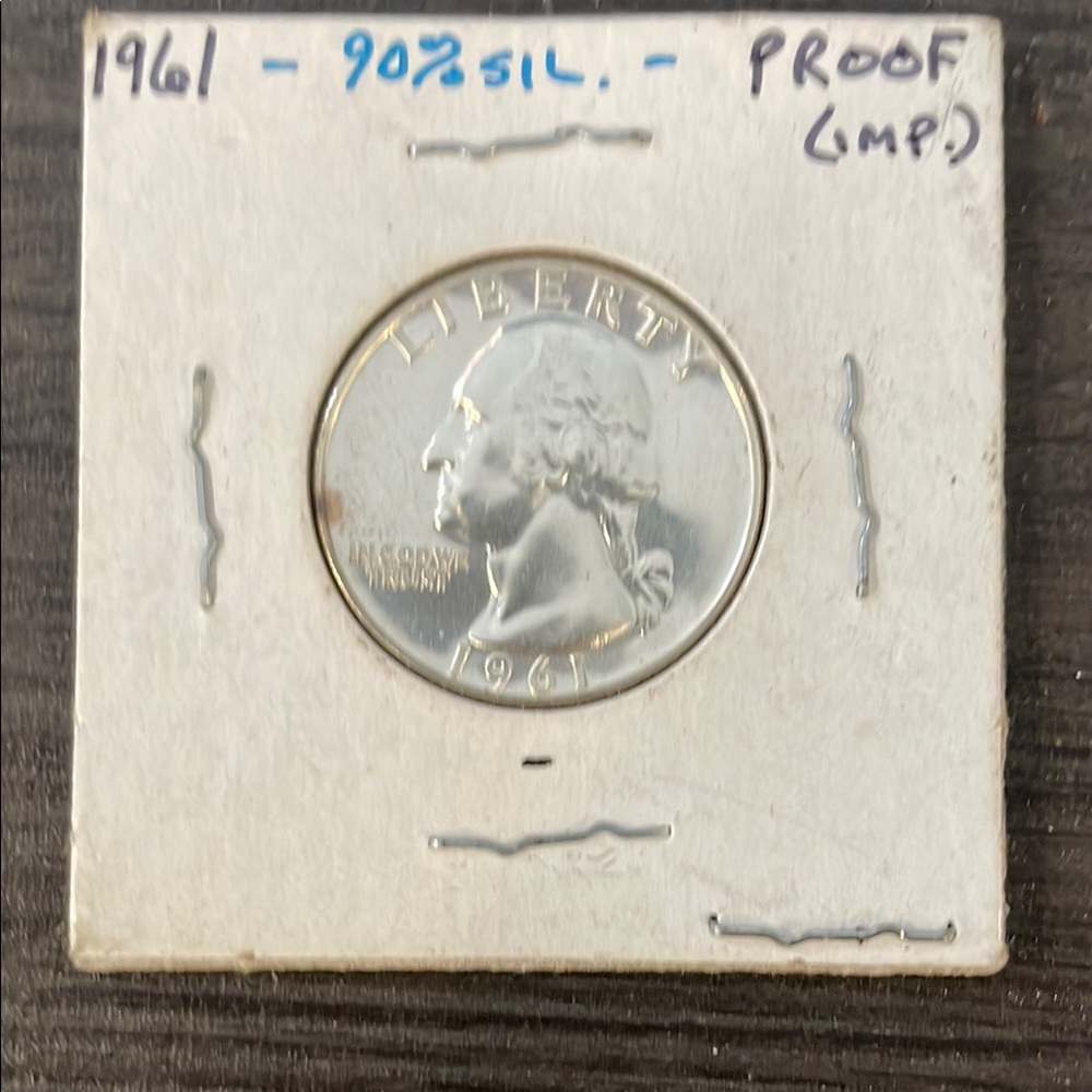 1961 Silver Proof Quarter